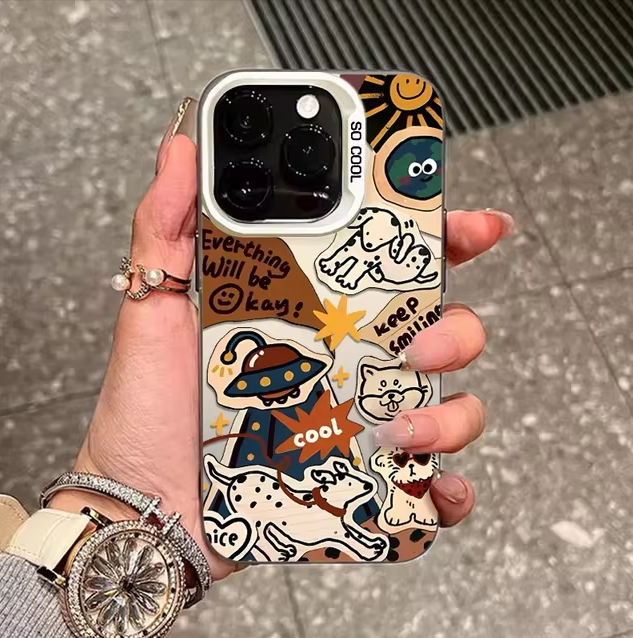 Чехол для телефона Apple с милым мультяшным рисунком